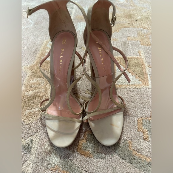 Gianvito Rossi Shoes - Gianvito Rossi for Bill Blass beige sandals heels size 41